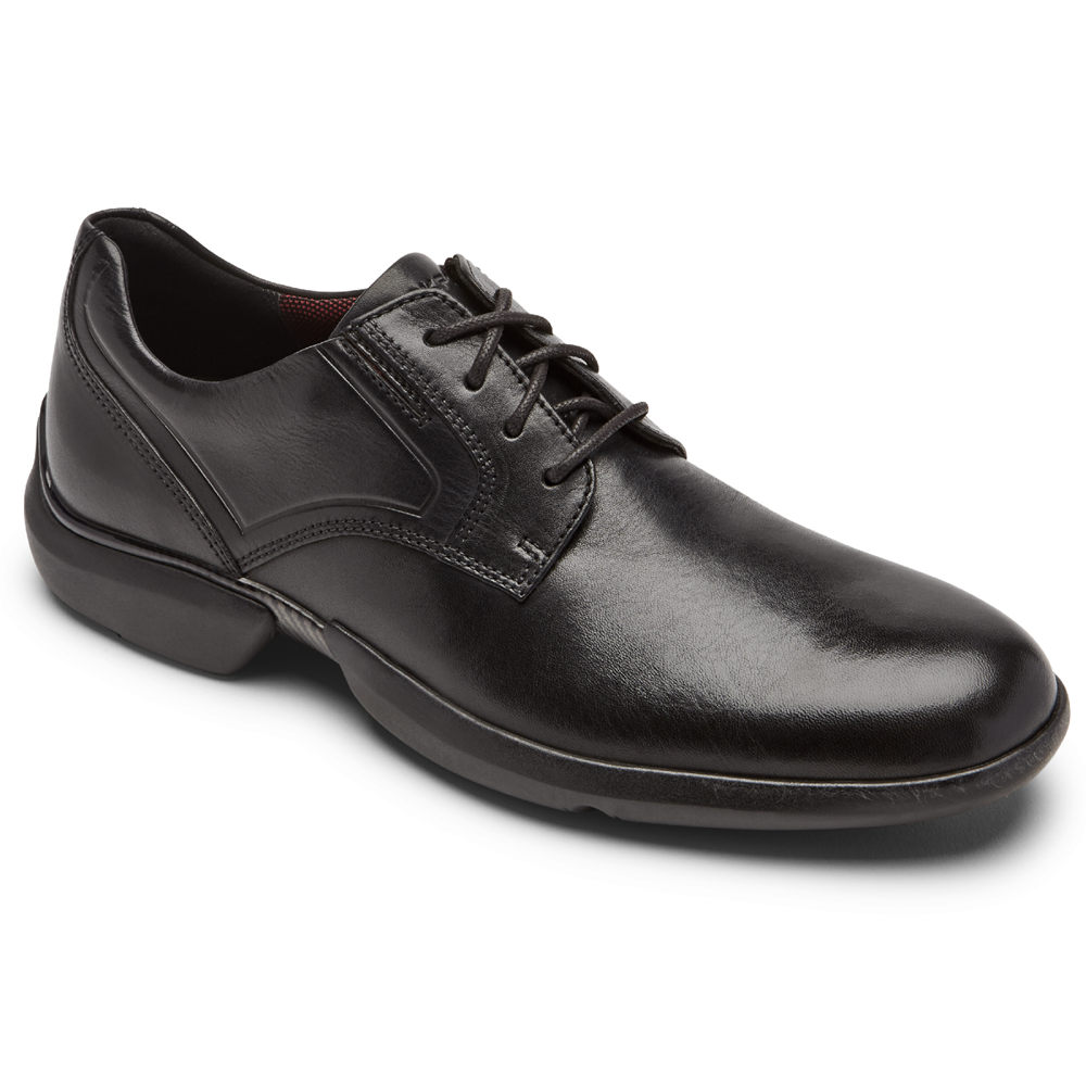 Rockport Mens Total Motion Advance Plain Toe - Oxfords Black - UDW510923